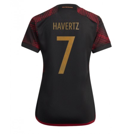 Goedkope Duitsland Kai Havertz 7 Dames Uitshirt World Cup 2022